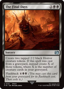 The Final Days (FIN-101)  Foil - FINAL FANTASY