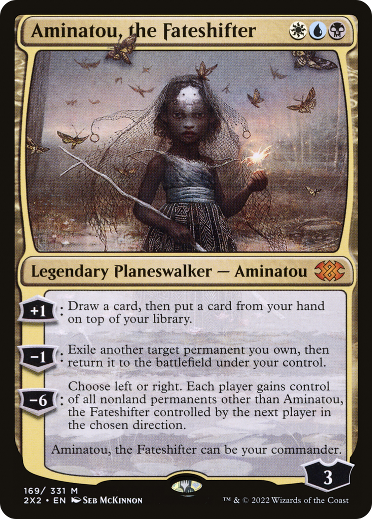 Aminatou, the Fateshifter (2X2-169)  - Double Masters 2022