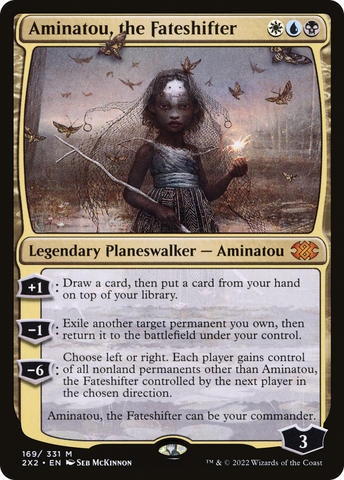 Aminatou, the Fateshifter (2X2-169)  Foil - Double Masters 2022