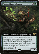 Tanuki Transplanter (Extended Art) (NEC-072)  - Neon Dynasty Commander: (Extended Art)
