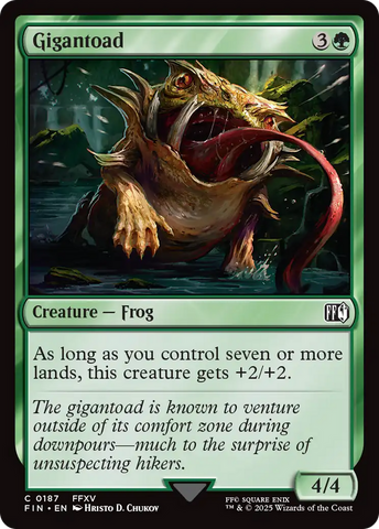 Gigantoad (FIN-187) - FINAL FANTASY Foil