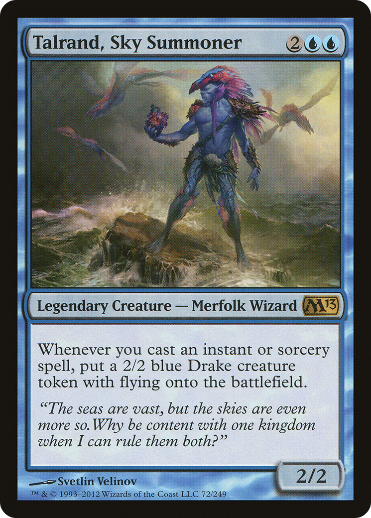 Talrand, Sky Summoner (M13-072)  Foil - Magic 2013
