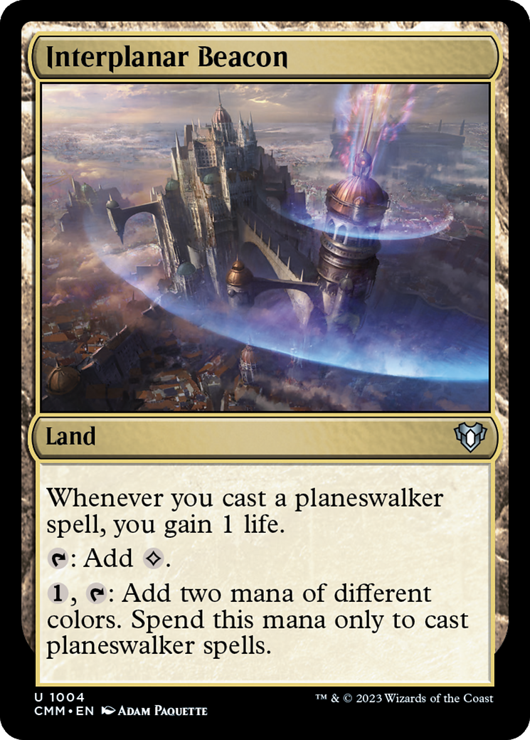Interplanar Beacon (CMM-1004)  - Commander Masters