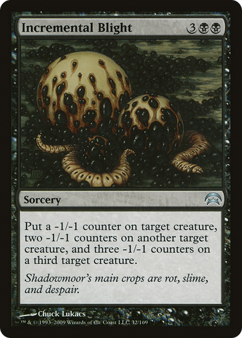Incremental Blight (HOP-032)  - Planechase