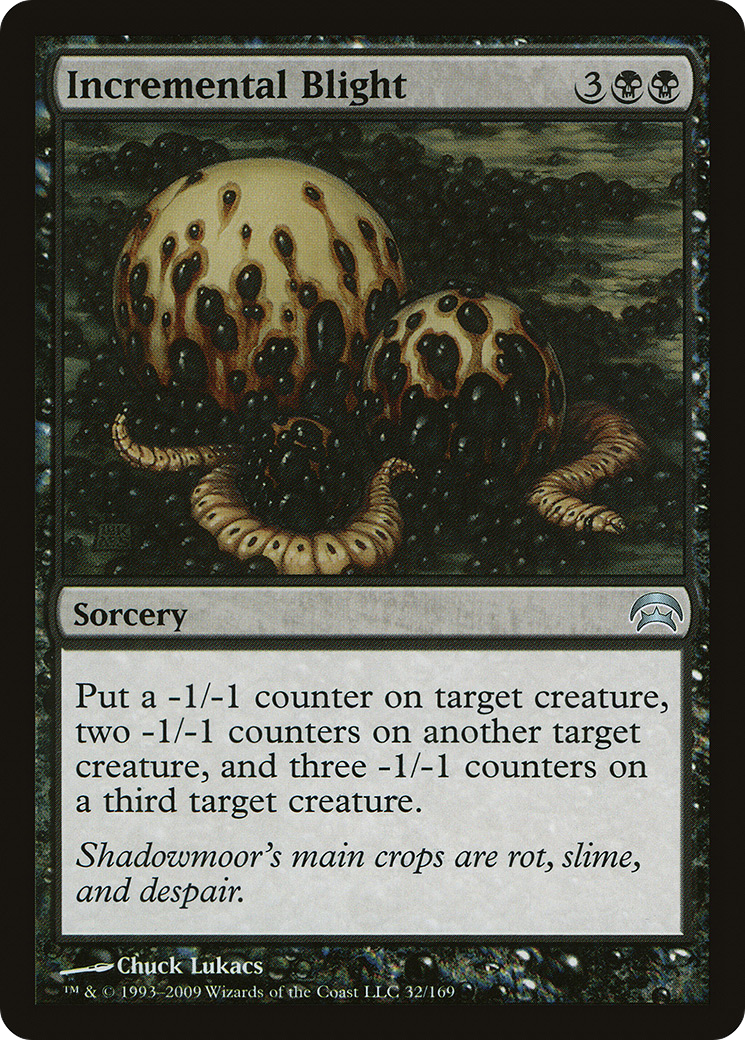 Incremental Blight (HOP-032)  - Planechase