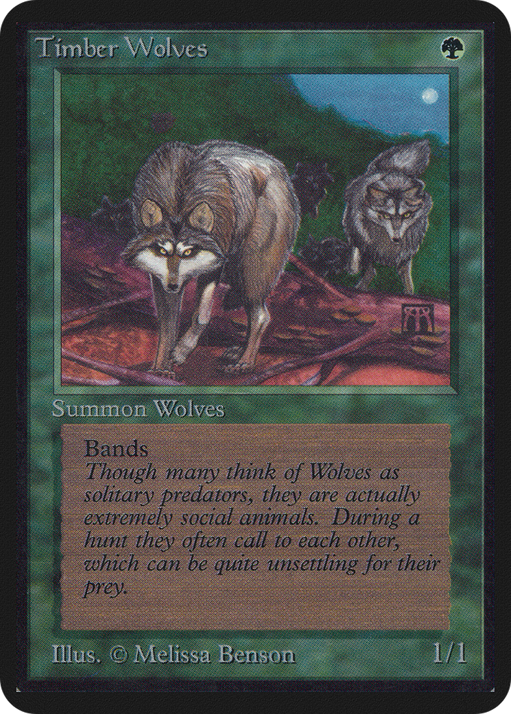 Timber Wolves (LEA-)  - Limited Edition Alpha