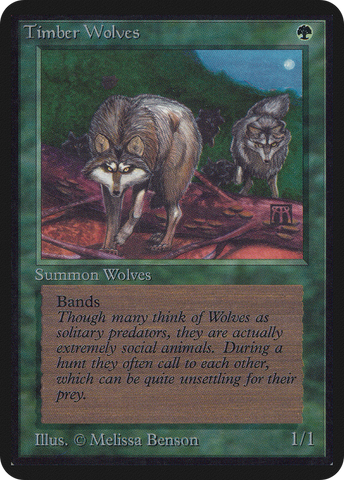 Timber Wolves (LEA-)  - Limited Edition Alpha