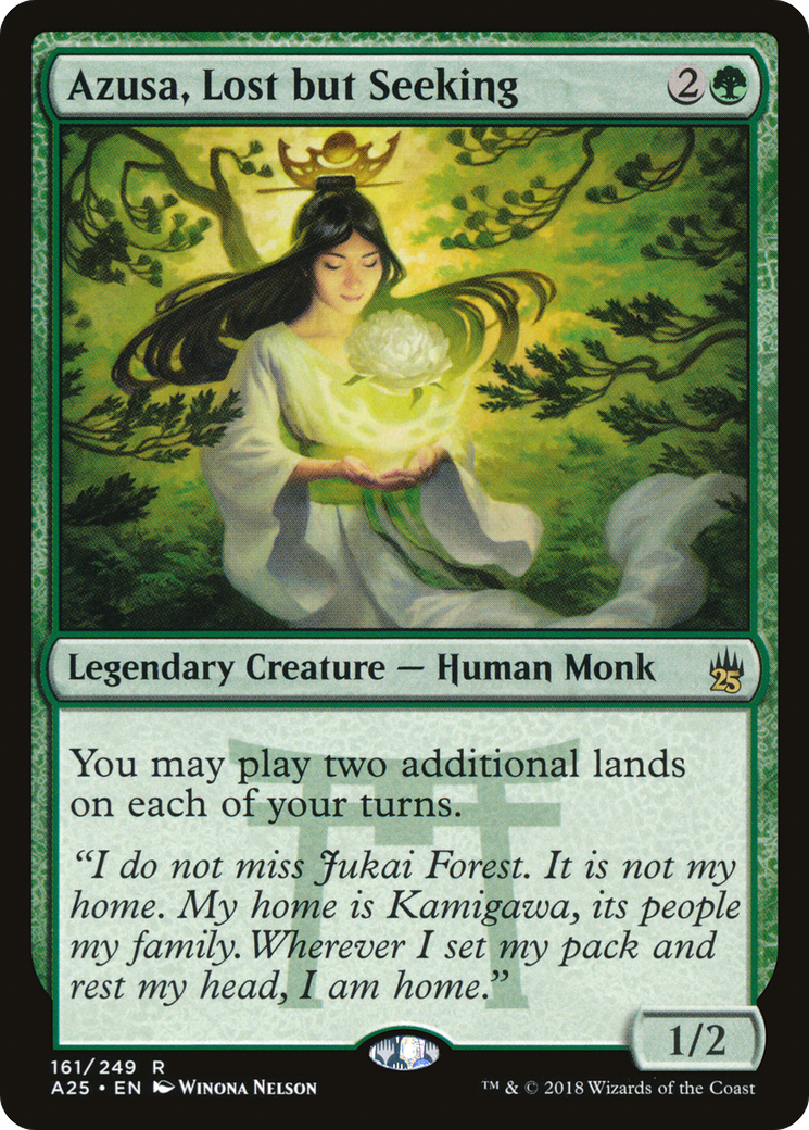 Azusa, Lost but Seeking (A25-161)  Foil - Masters 25