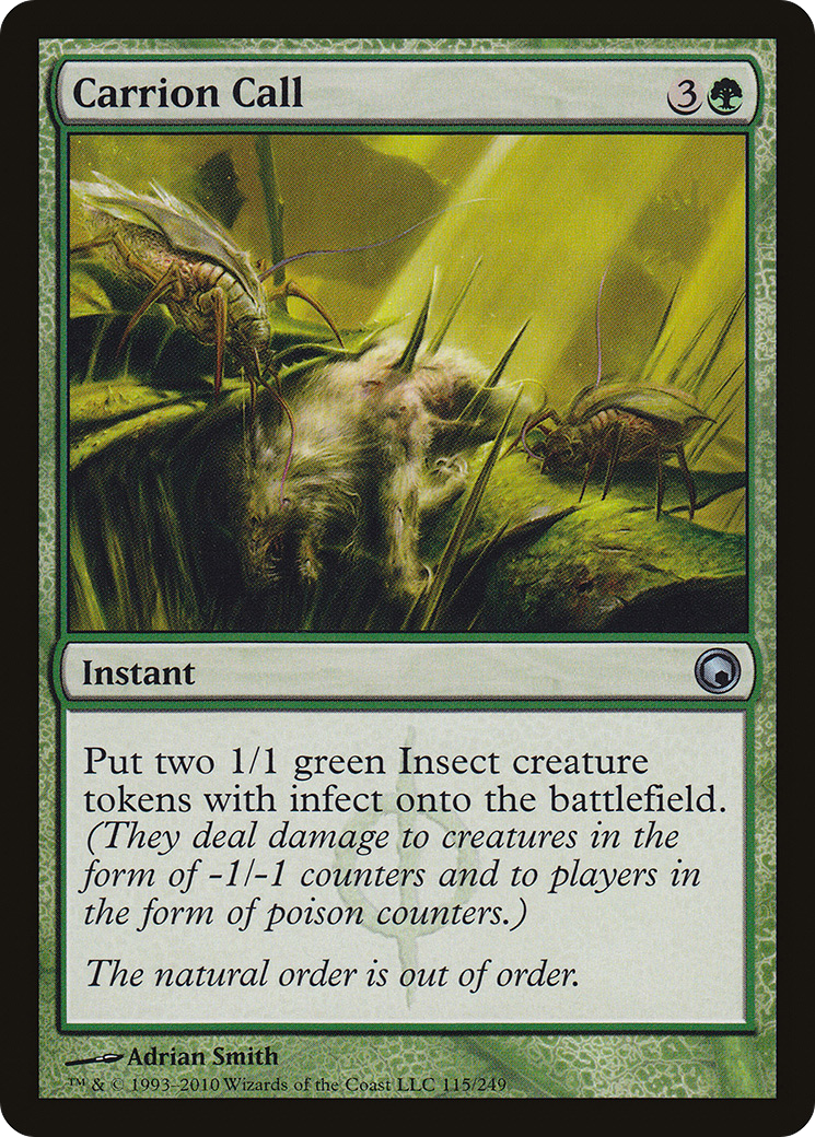 Carrion Call (SOM-115)  Foil - Scars of Mirrodin