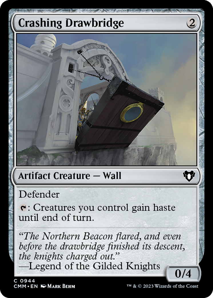 Crashing Drawbridge (CMM-944)  - Commander Masters
