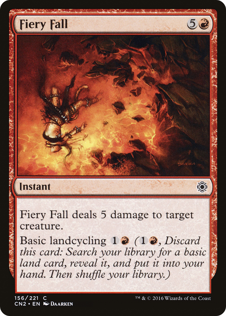Fiery Fall (CN2-156)  - Conspiracy: Take the Crown