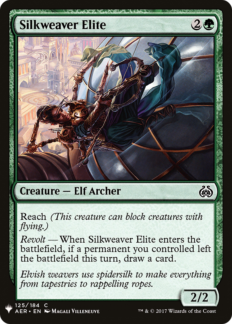 Silkweaver Elite (LIST-AER-125)  - The List
