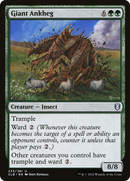 Giant Ankheg (CLB-233)  Foil - Commander Legends: Battle for Baldur's Gate