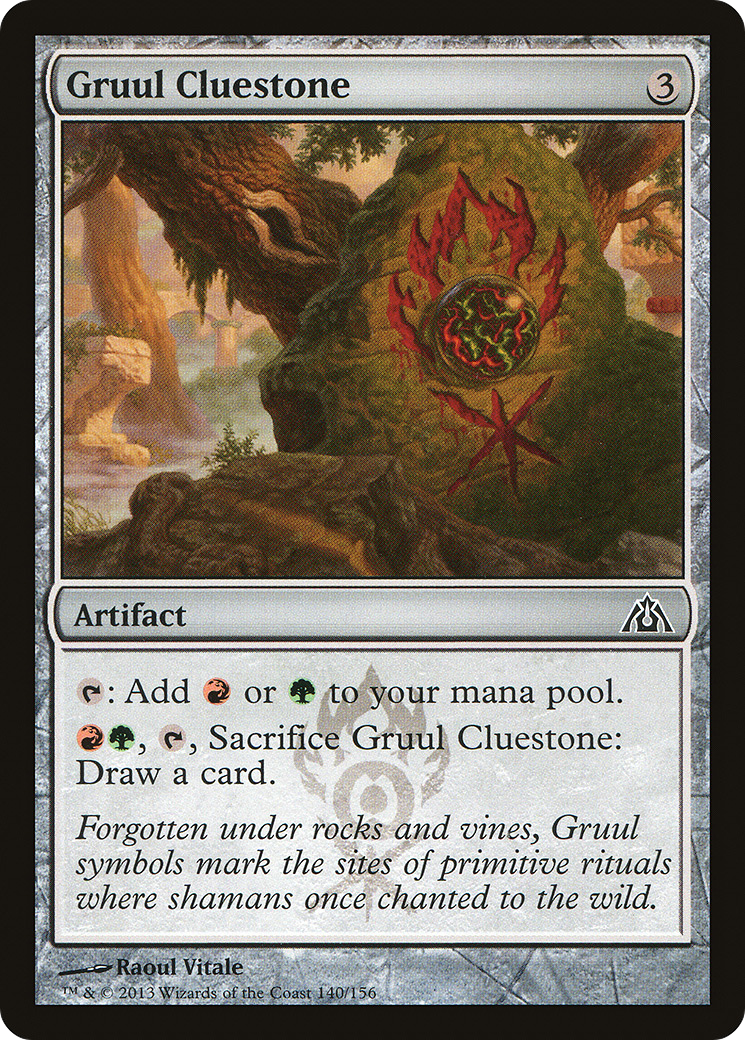 Gruul Cluestone (DGM-140)  Foil - Dragon's Maze