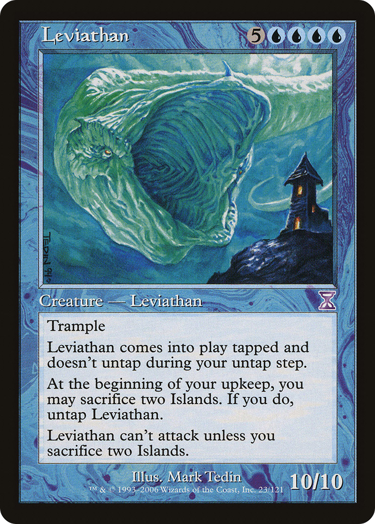 Leviathan (TSB-023)  Foil - Time Spiral Timeshifted