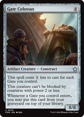 Gate Colossus (FDN-675)  - Foundations