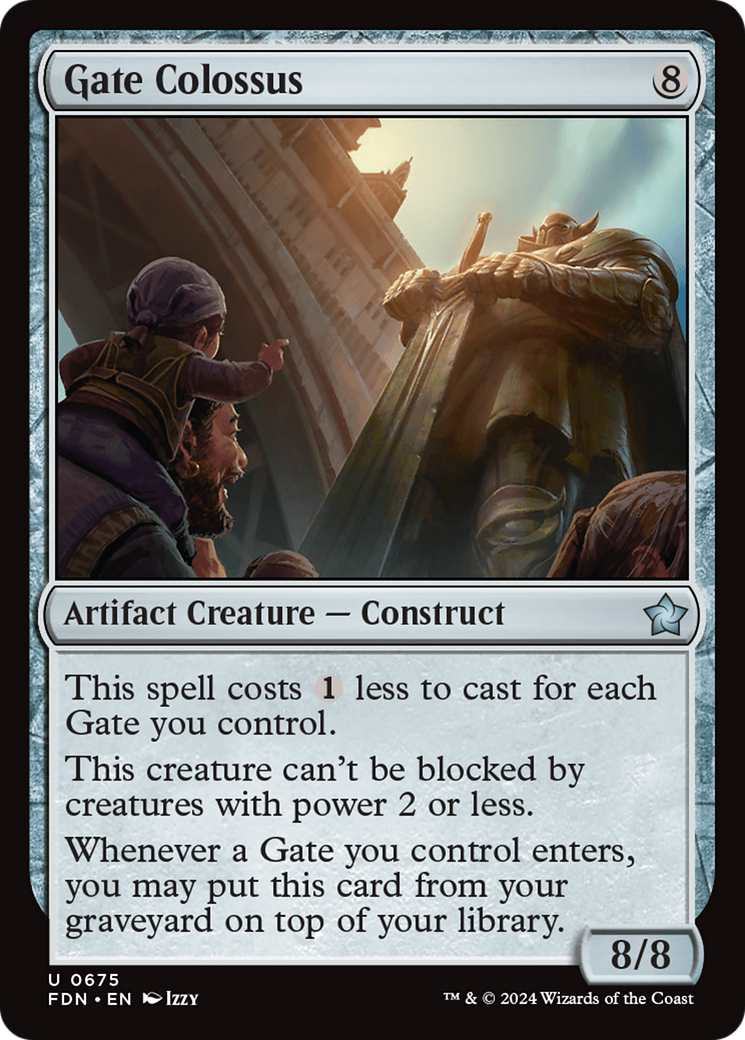 Gate Colossus (FDN-675)  - Foundations