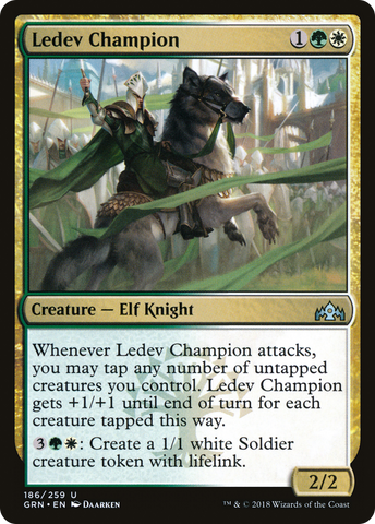Ledev Champion (GRN-186)  - Guilds of Ravnica