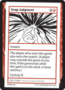 Snap Judgment (MB2PC-)  - Mystery Booster 2