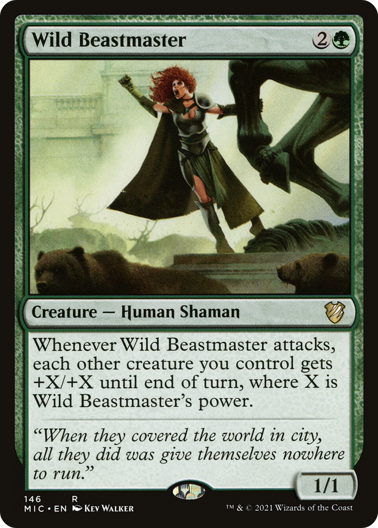 Wild Beastmaster (MIC-146)  - Midnight Hunt Commander