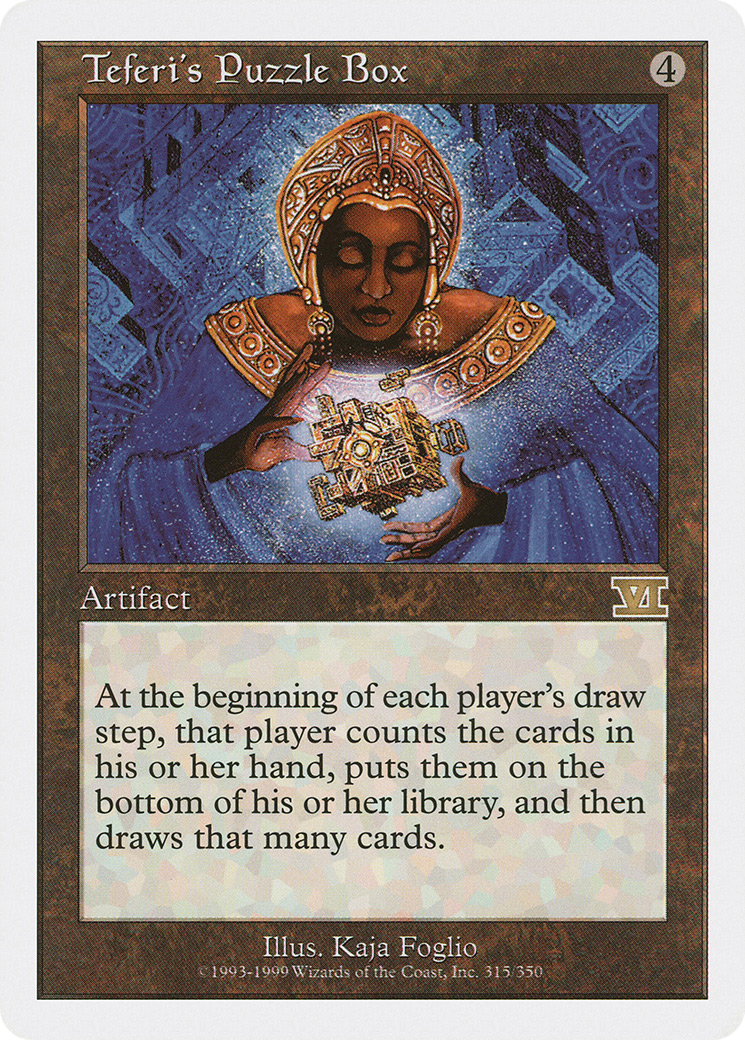 Teferi's Puzzle Box (6ED-315)  - Classic Sixth Edition