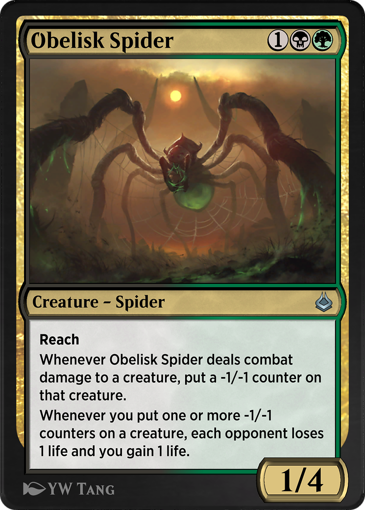 Obelisk Spider (AKR-249)  - Amonkhet Remastered