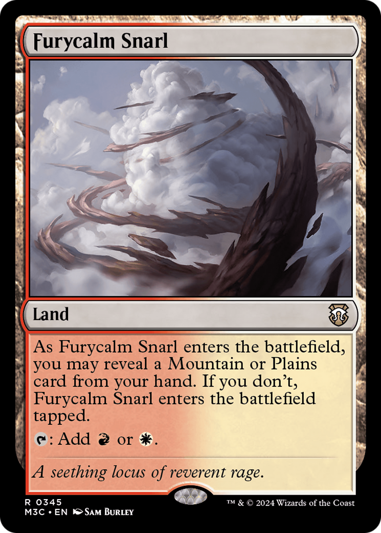 Furycalm Snarl (M3C-345)  - Modern Horizons 3 Commander