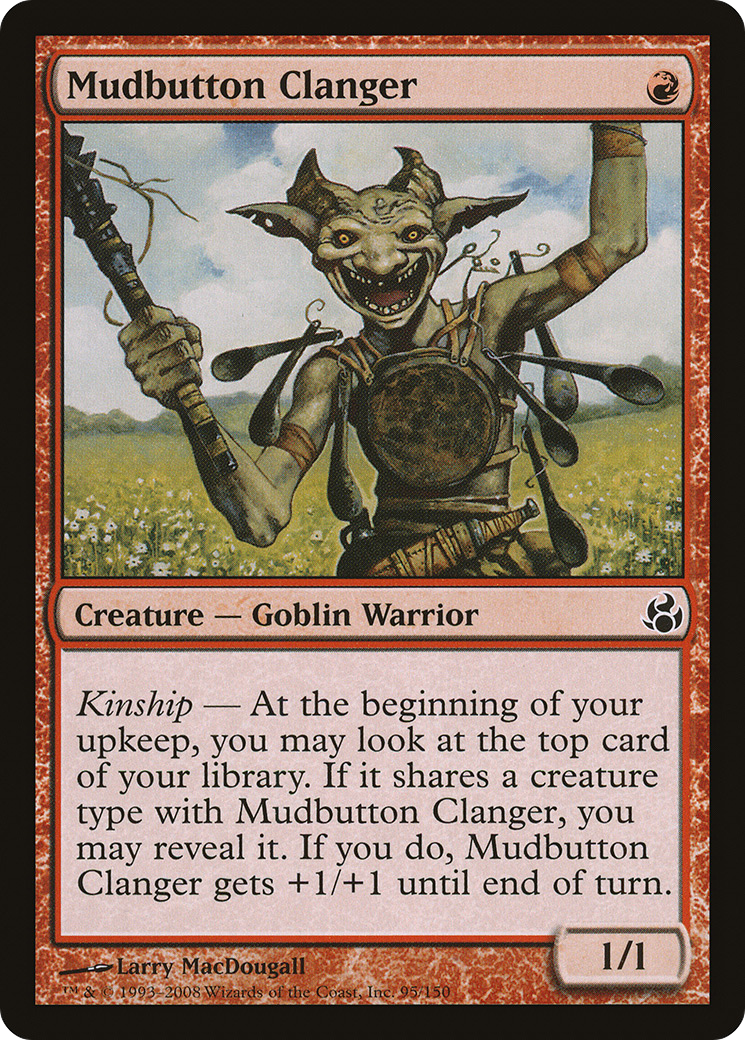 Mudbutton Clanger (MOR-095) - Morningtide Foil