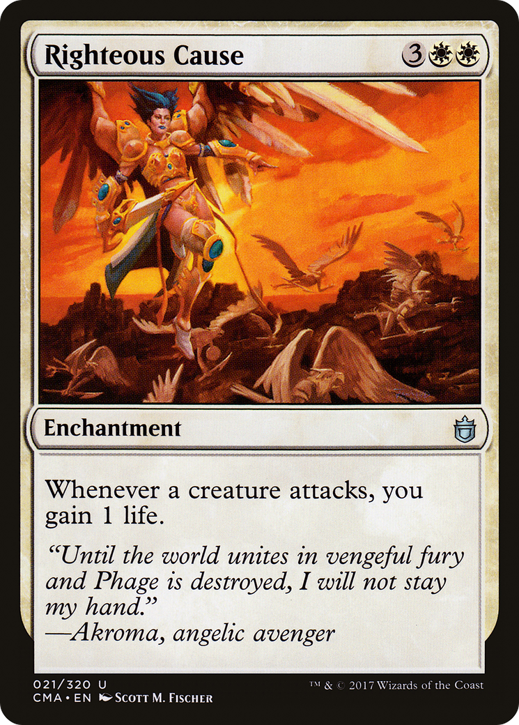 Righteous Cause (CMA-021)  - Commander Anthology