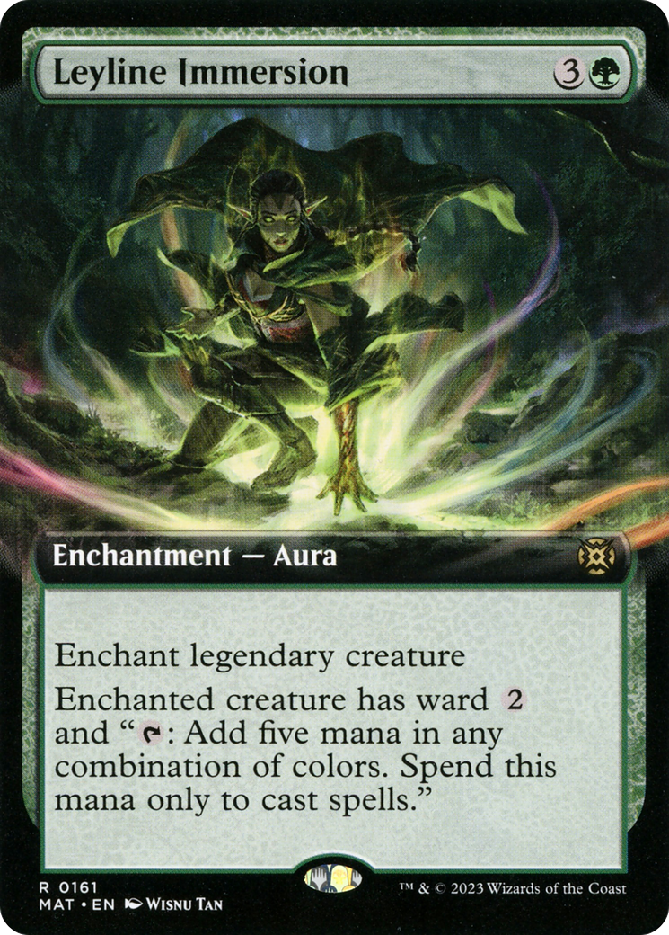Leyline Immersion (Extended Art) (MAT-161)  - March of the Machine: The Aftermath: (Extended Art)