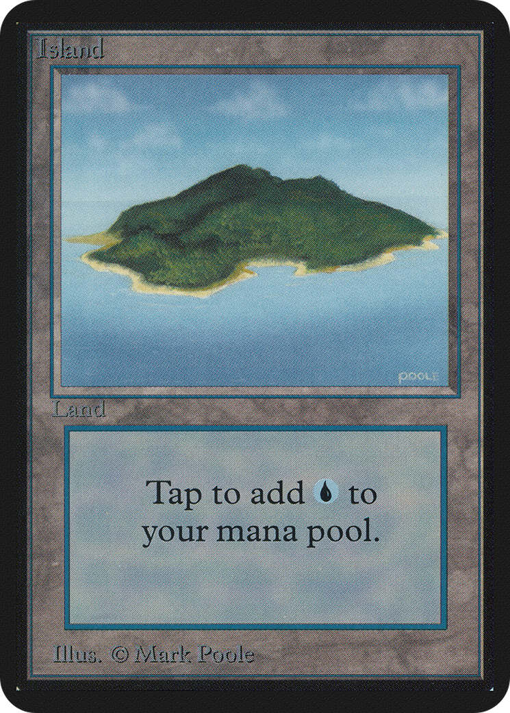 Island (B) (LEA-)  - Limited Edition Alpha
