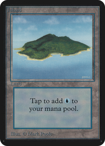 Island (B) (LEA-)  - Limited Edition Alpha