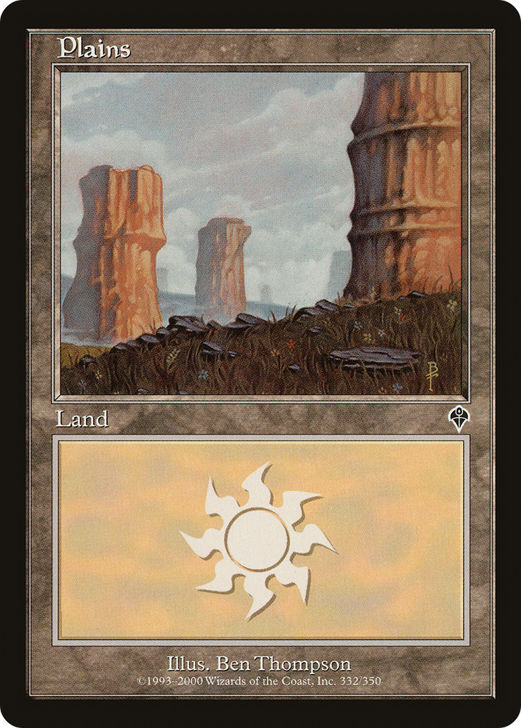 Plains (332) (INV-332)  Foil - Invasion