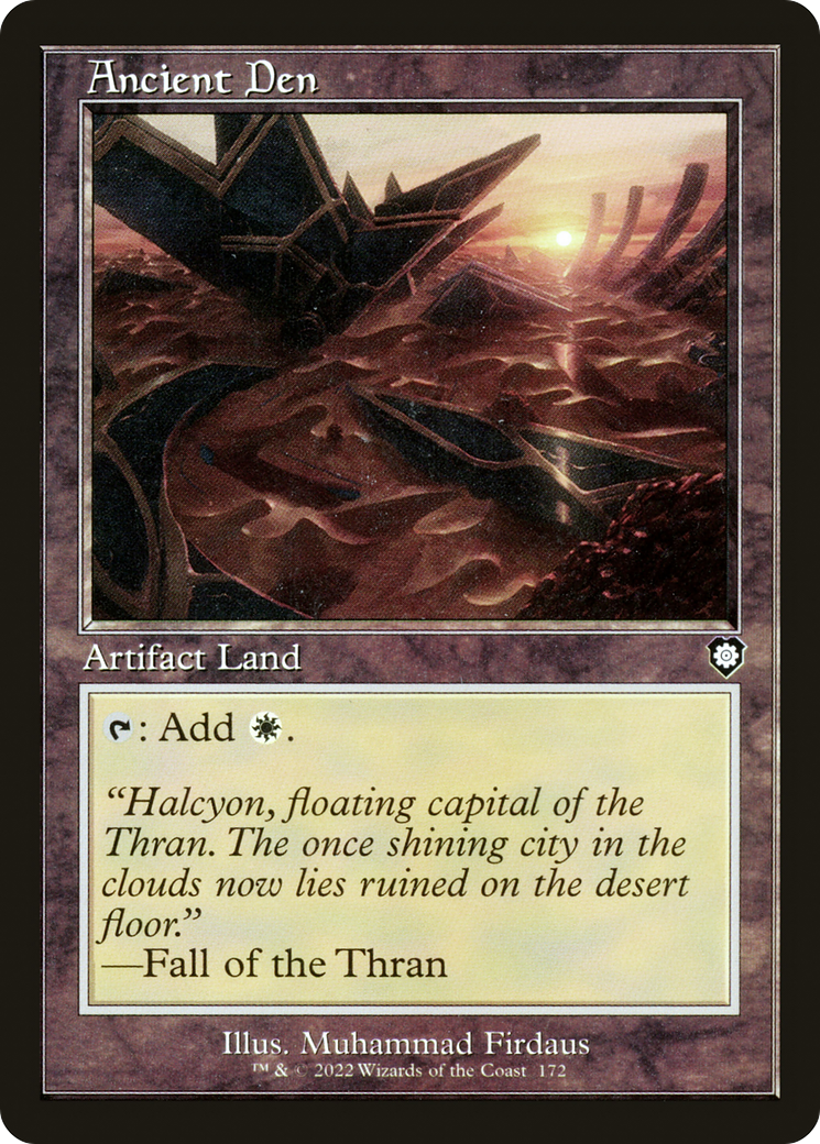 Ancient Den (Retro Frame) (BRC-172)  - The Brothers' War Commander