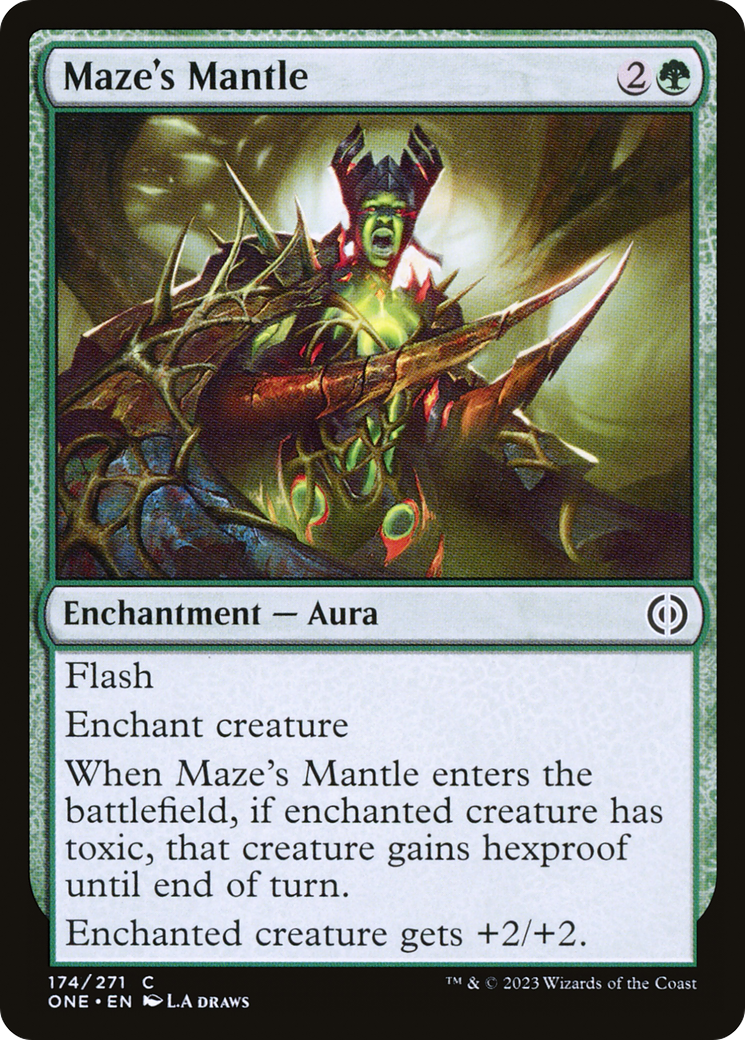 Maze's Mantle (ONE-174)  - Phyrexia: All Will Be One