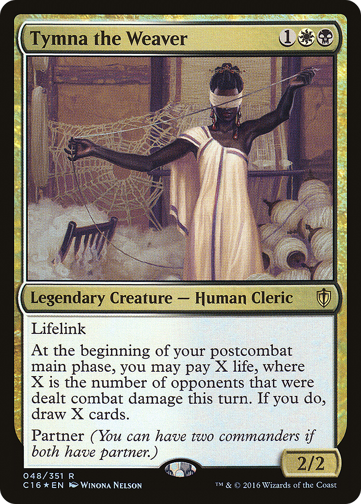 Tymna the Weaver (C16-048)  Foil - Commander 2016