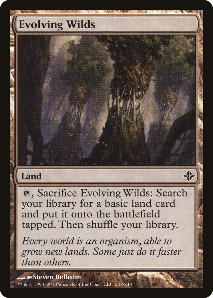 Evolving Wilds (ROE-228)  Foil - Rise of the Eldrazi