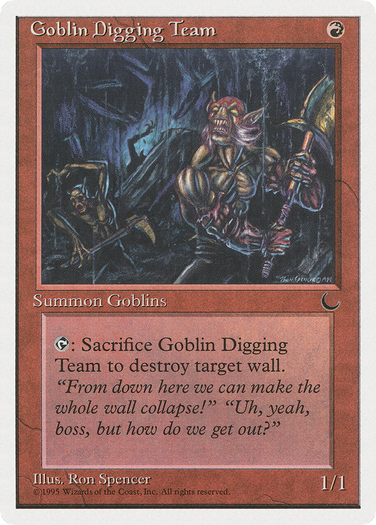 Goblin Digging Team (CHR-)  - Chronicles
