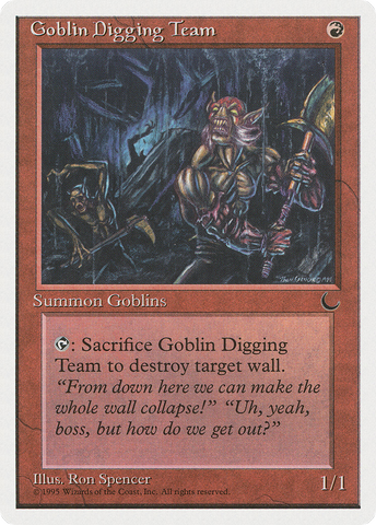 Goblin Digging Team (CHR-)  - Chronicles