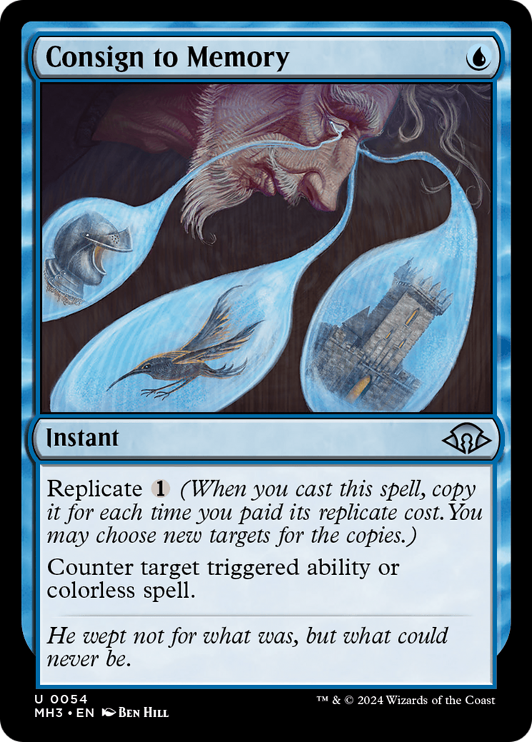 Consign to Memory (MH3-054)  Foil - Modern Horizons 3