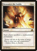 Renounce the Guilds (DGM-005)  Foil - Dragon's Maze