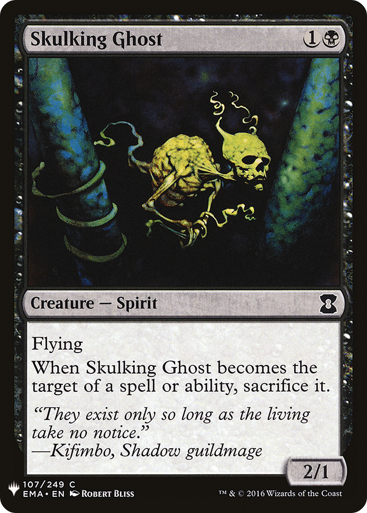 Skulking Ghost (LIST-107)  - The List