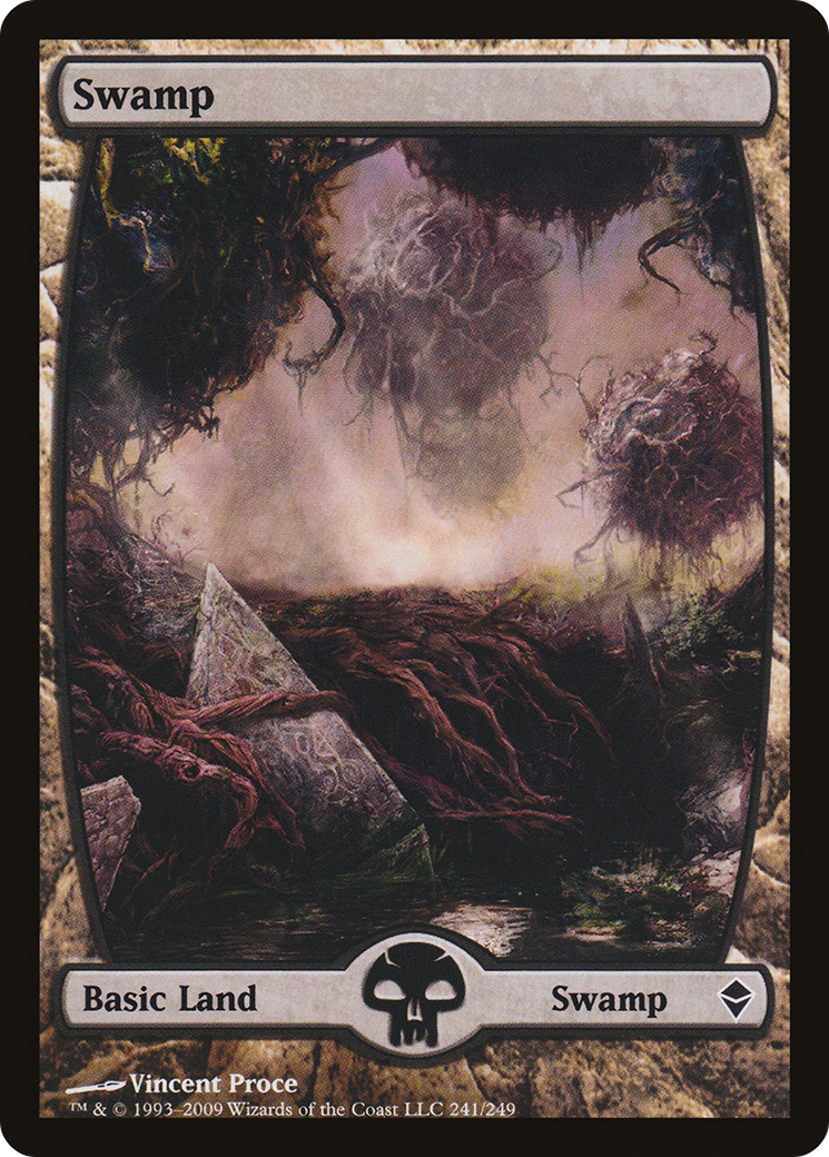 Swamp (241) - Full Art (ZEN-241)  - Zendikar