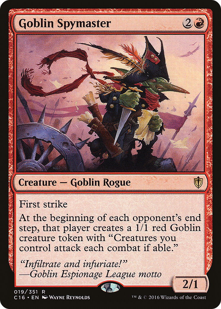 Goblin Spymaster (C16-019)  - Commander 2016