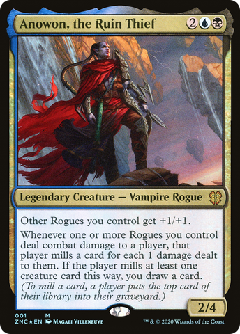 Anowon, the Ruin Thief (ZNC-001)  Foil - Zendikar Rising Commander