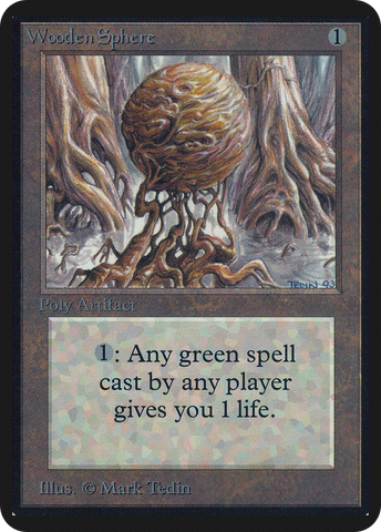 Wooden Sphere (LEA-)  - Limited Edition Alpha