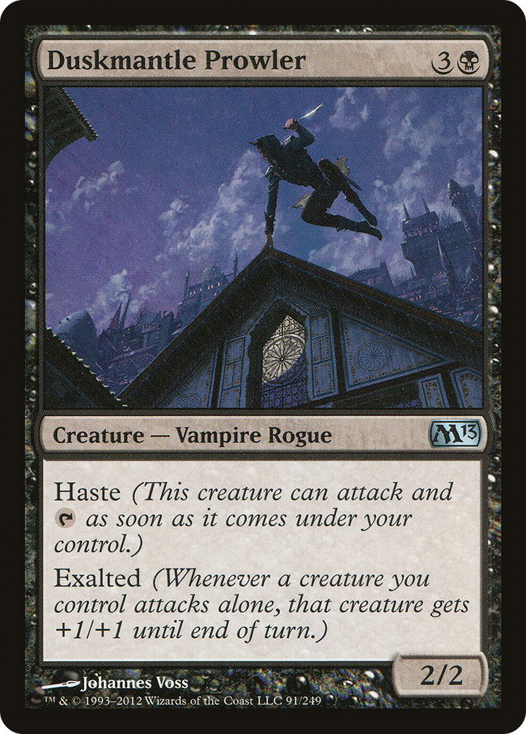 Duskmantle Prowler (M13-091)  Foil - Magic 2013