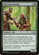 Wirewood Herald (DD3-)  Foil - Duel Decks Anthology: Elves vs. Goblins