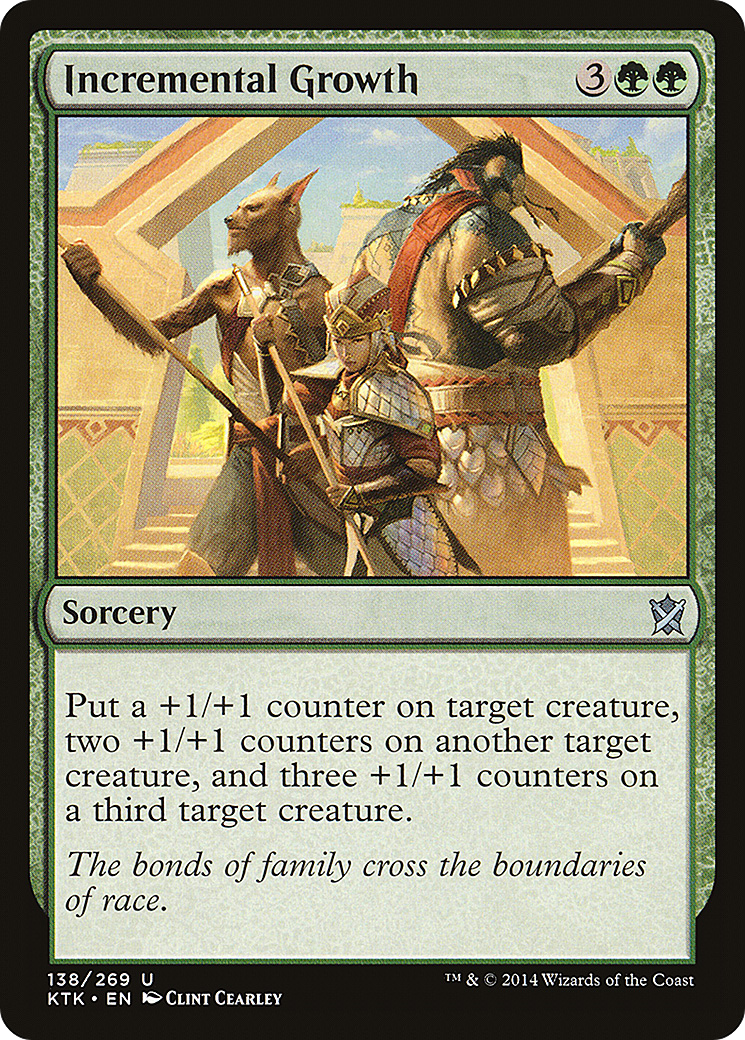 Incremental Growth (KTK-138)  - Khans of Tarkir
