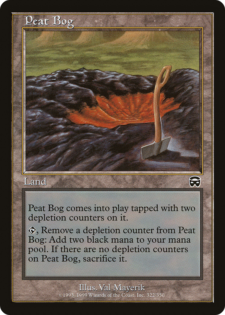 Peat Bog (MMQ-322)  - Mercadian Masques